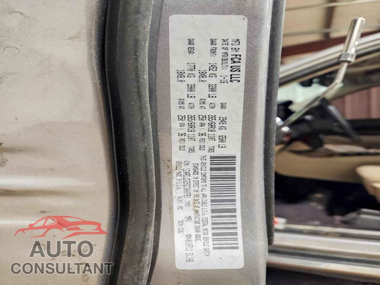DODGE DURANGO 2016 - 1C4RDJDG5GC300781