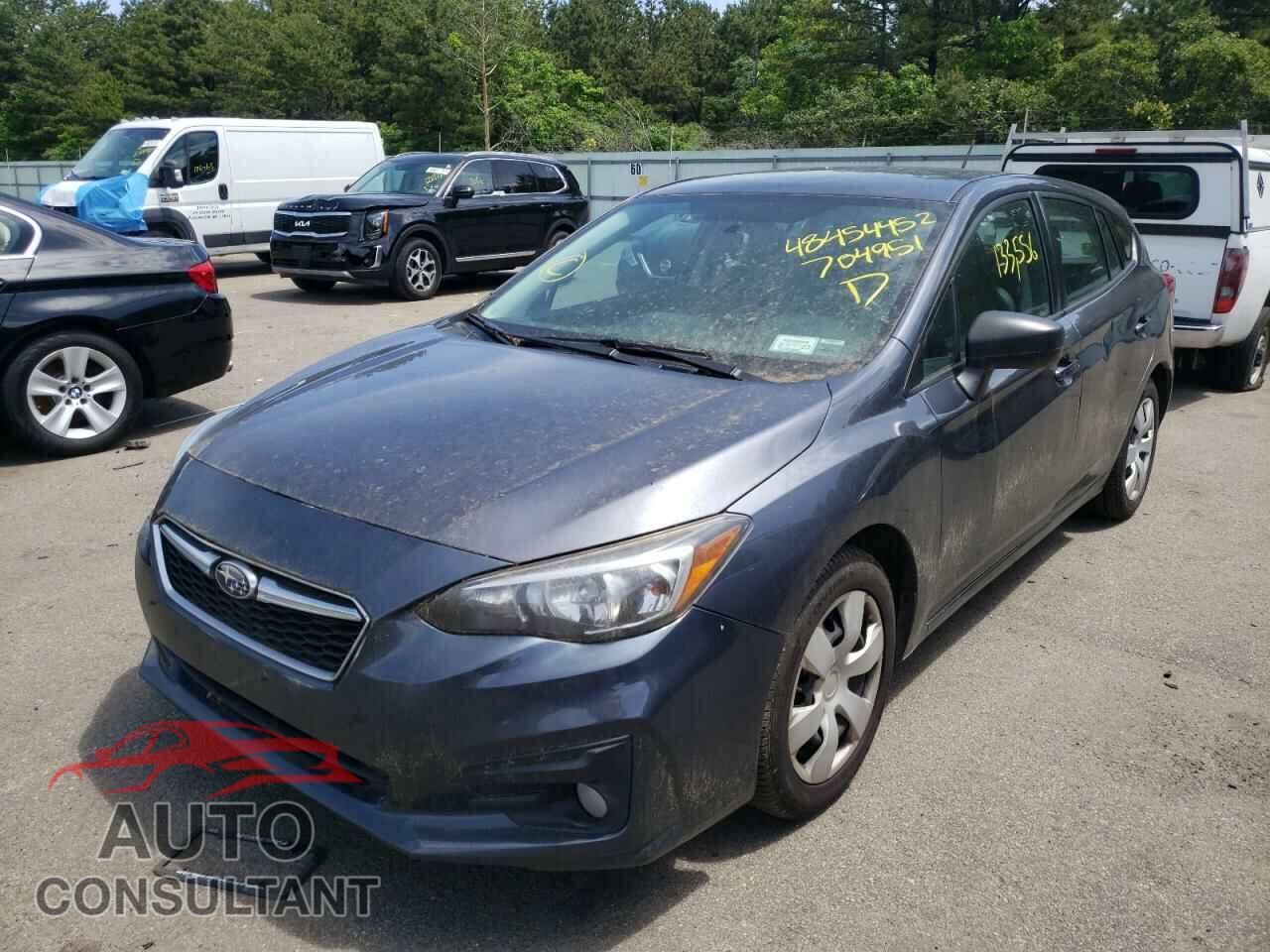 SUBARU IMPREZA 2017 - 4S3GTAA69H3704951