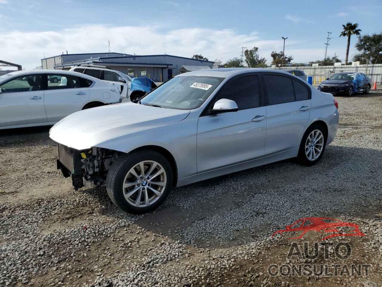 BMW 3 SERIES 2017 - WBA8E1G50HNU14368