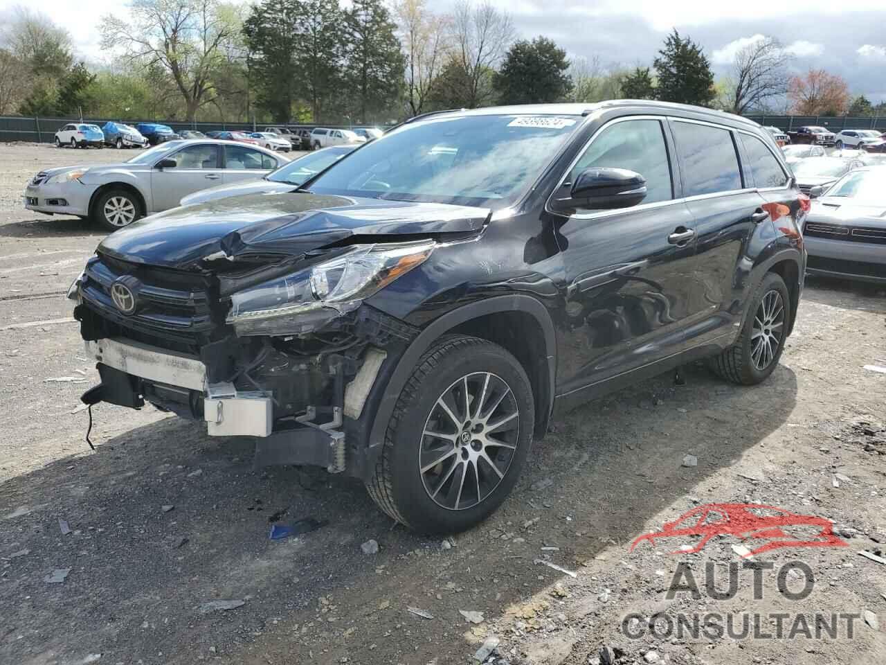 TOYOTA HIGHLANDER 2017 - 5TDJZRFH7HS515548