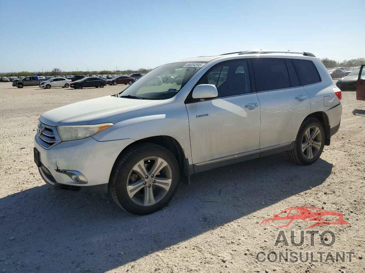 TOYOTA HIGHLANDER 2012 - 5TDYK3EH6CS057480