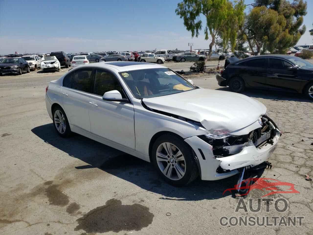 BMW 3 SERIES 2016 - WBA8E9G50GNT44691