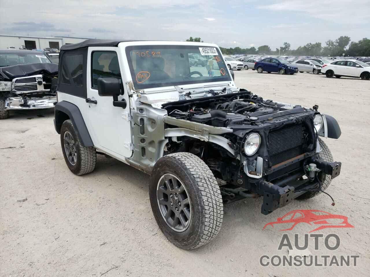 JEEP WRANGLER 2016 - 1C4AJWAGXGL190589
