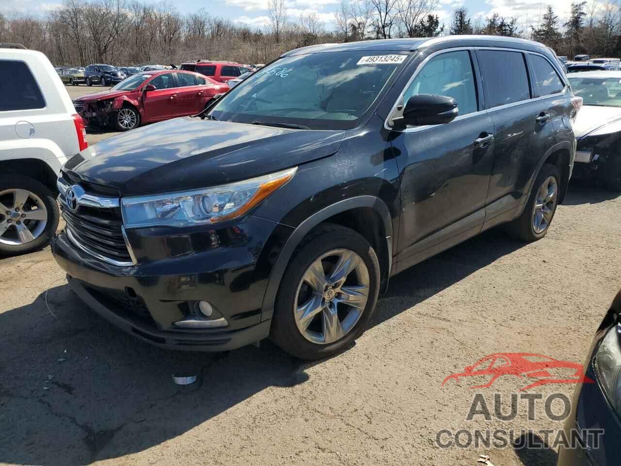 TOYOTA HIGHLANDER 2014 - 5TDDKRFHXES010276