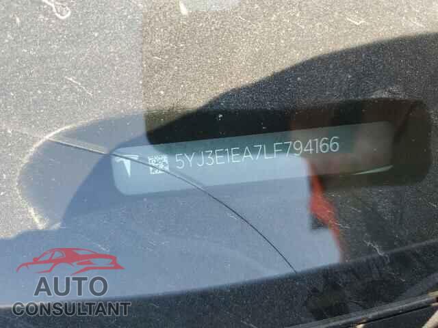 TESLA MODEL 3 2020 - 5YJ3E1EA7LF794166
