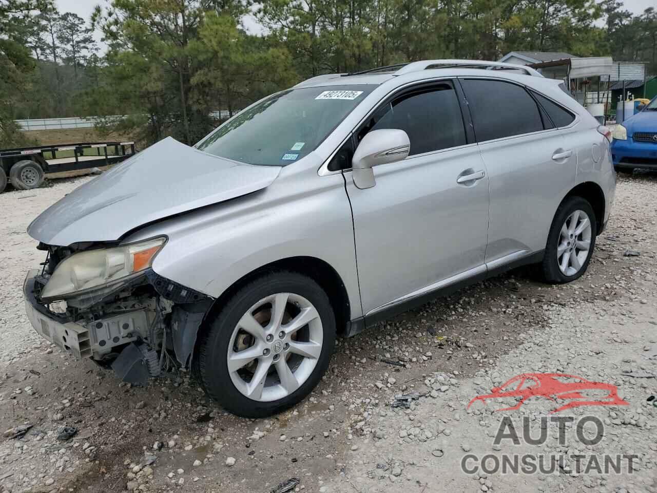 LEXUS RX350 2012 - JTJZK1BA7C2412936