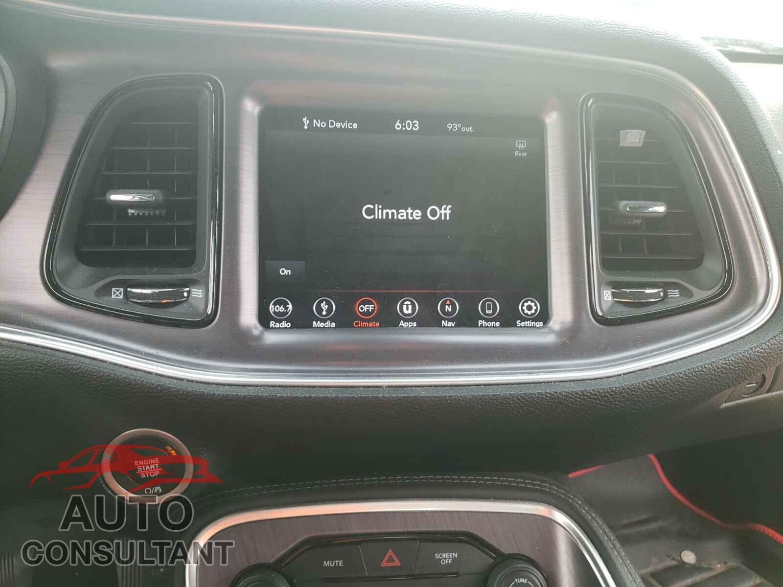 DODGE CHALLENGER 2018 - 2C3CDZAGXJH178582