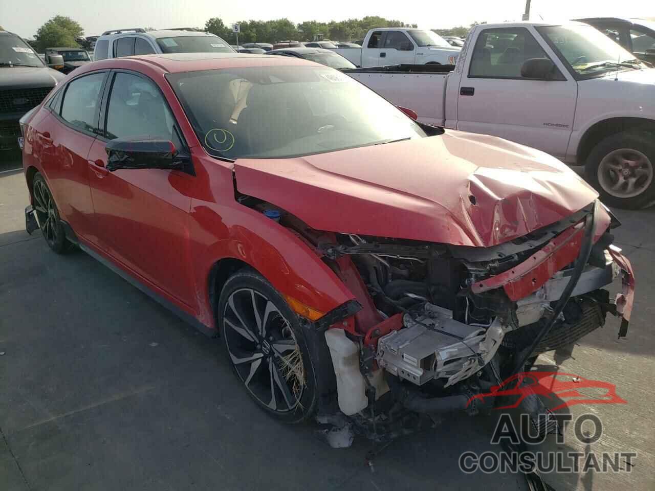 HONDA CIVIC 2018 - SHHFK7H96JU234757