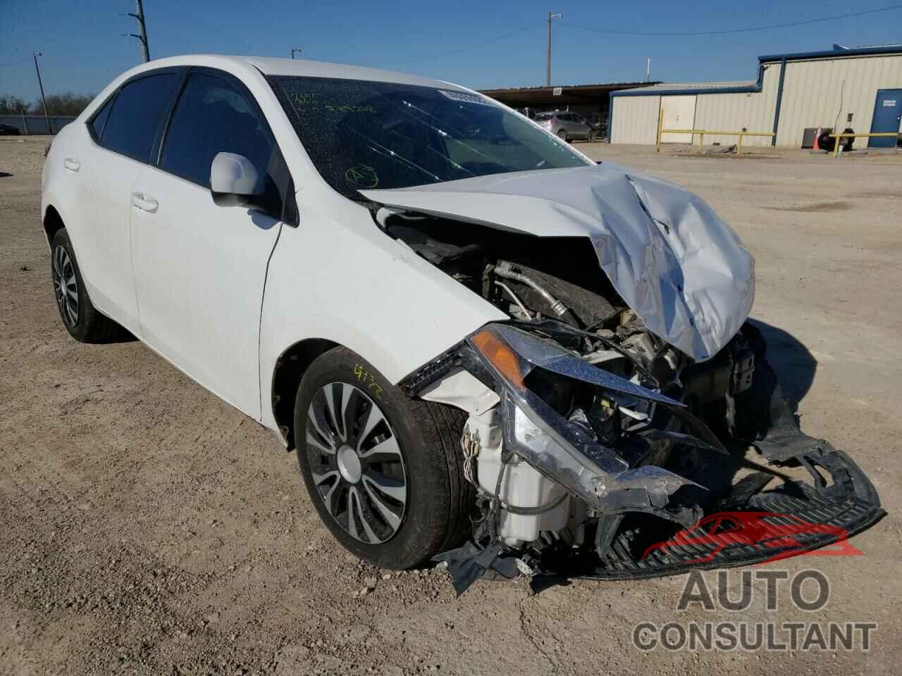 TOYOTA COROLLA 2016 - 2T1BURHE3GC589238