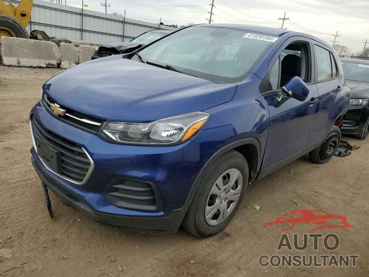 CHEVROLET TRAX 2017 - 3GNCJKSB4HL161624