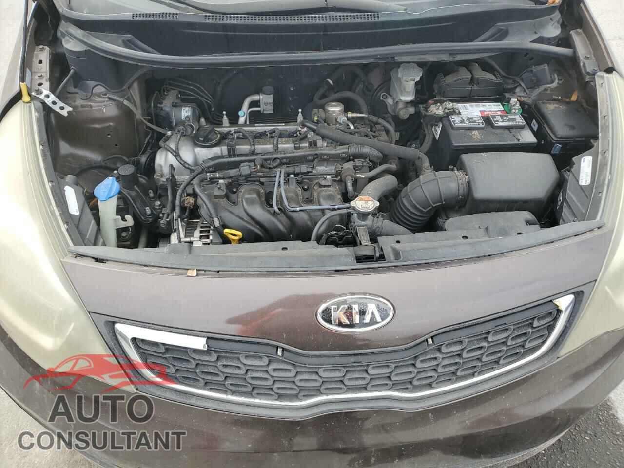 KIA RIO 2012 - KNADN4A34C6063636
