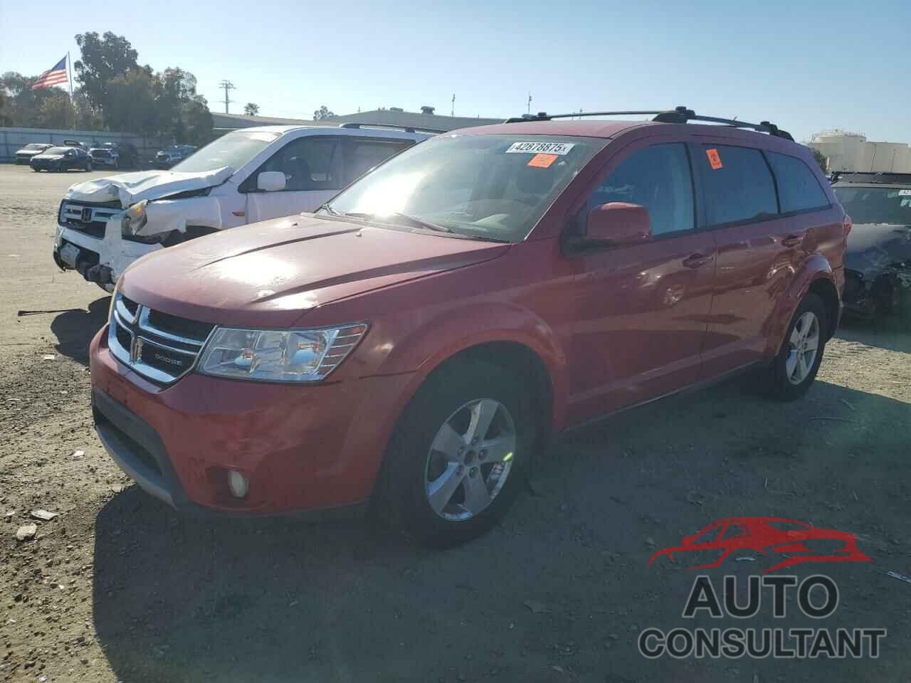 DODGE JOURNEY 2012 - 3C4PDCBG6CT231300