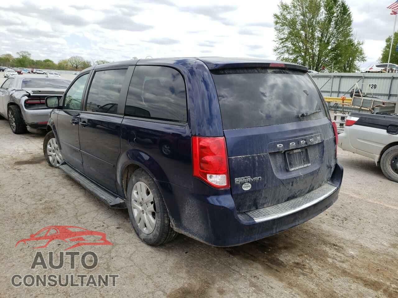 DODGE GRAND CARA 2017 - 2C4RDGBG3HR819357