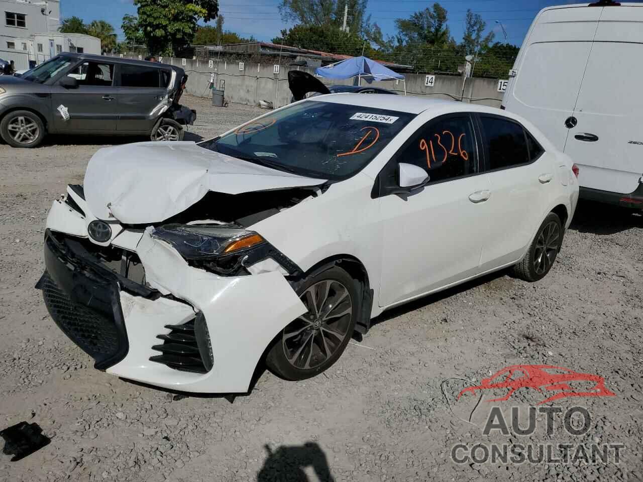 TOYOTA COROLLA 2017 - 5YFBURHE6HP619530