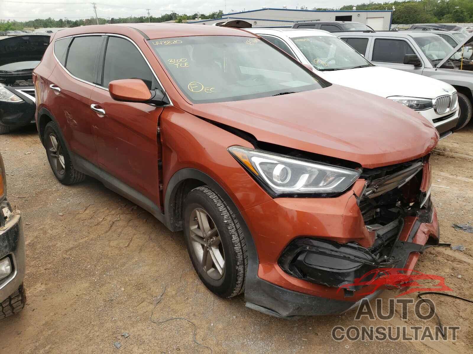 HYUNDAI SANTA FE 2017 - 5XYZTDLB3HG443820