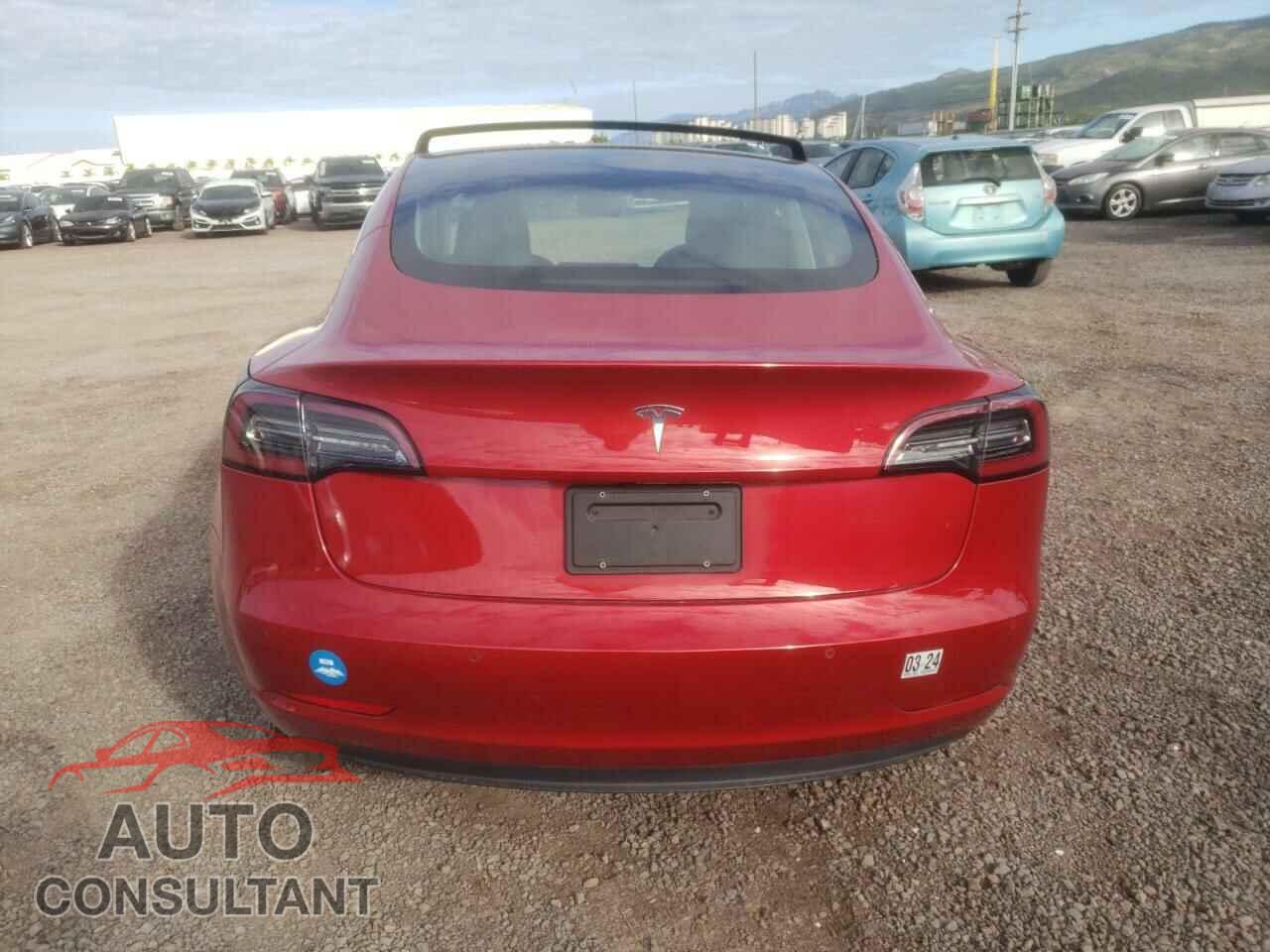 TESLA MODEL 3 2020 - 5YJ3E1EA8LF606576