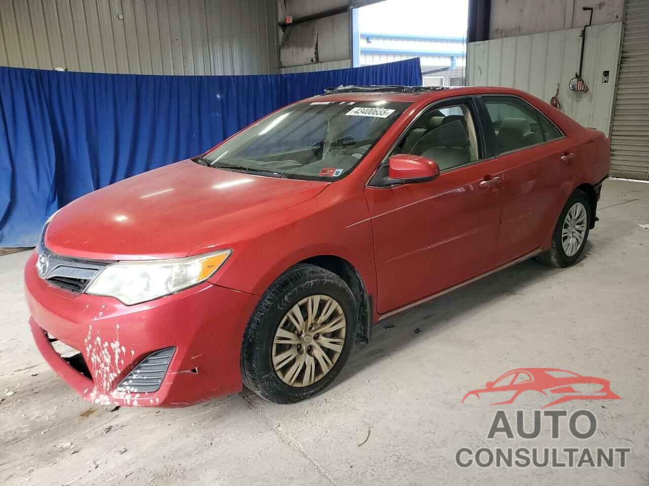 TOYOTA CAMRY 2012 - 4T4BF1FK6CR179715