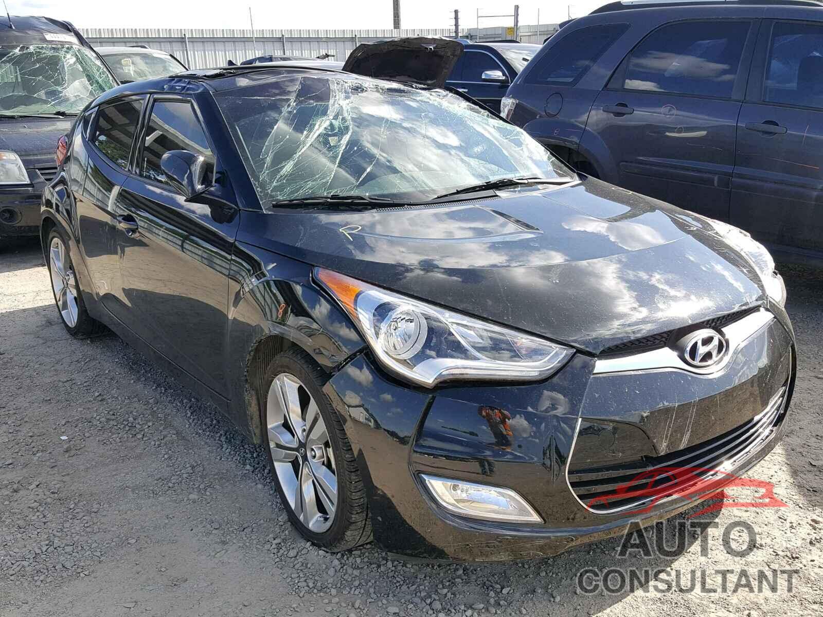 HYUNDAI VELOSTER 2017 - KMHTC6AD1HU321814