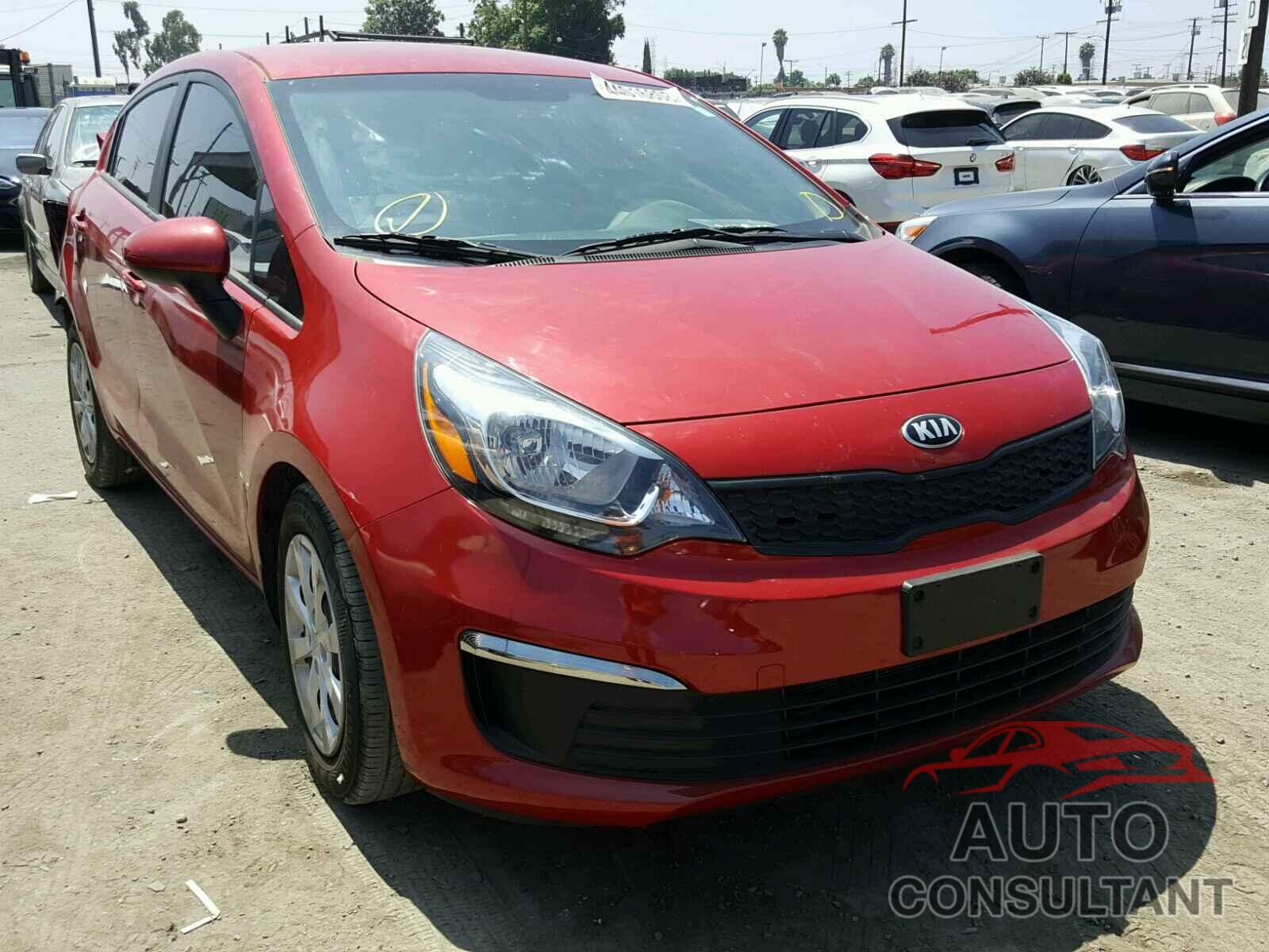 KIA RIO 2017 - KNADM4A34H6038195