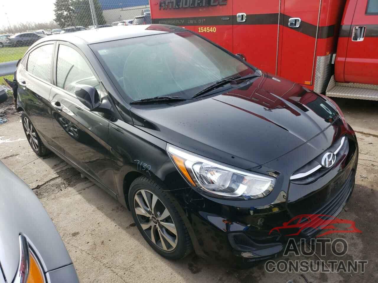 HYUNDAI ACCENT 2017 - KMHCT4AEXHU352864