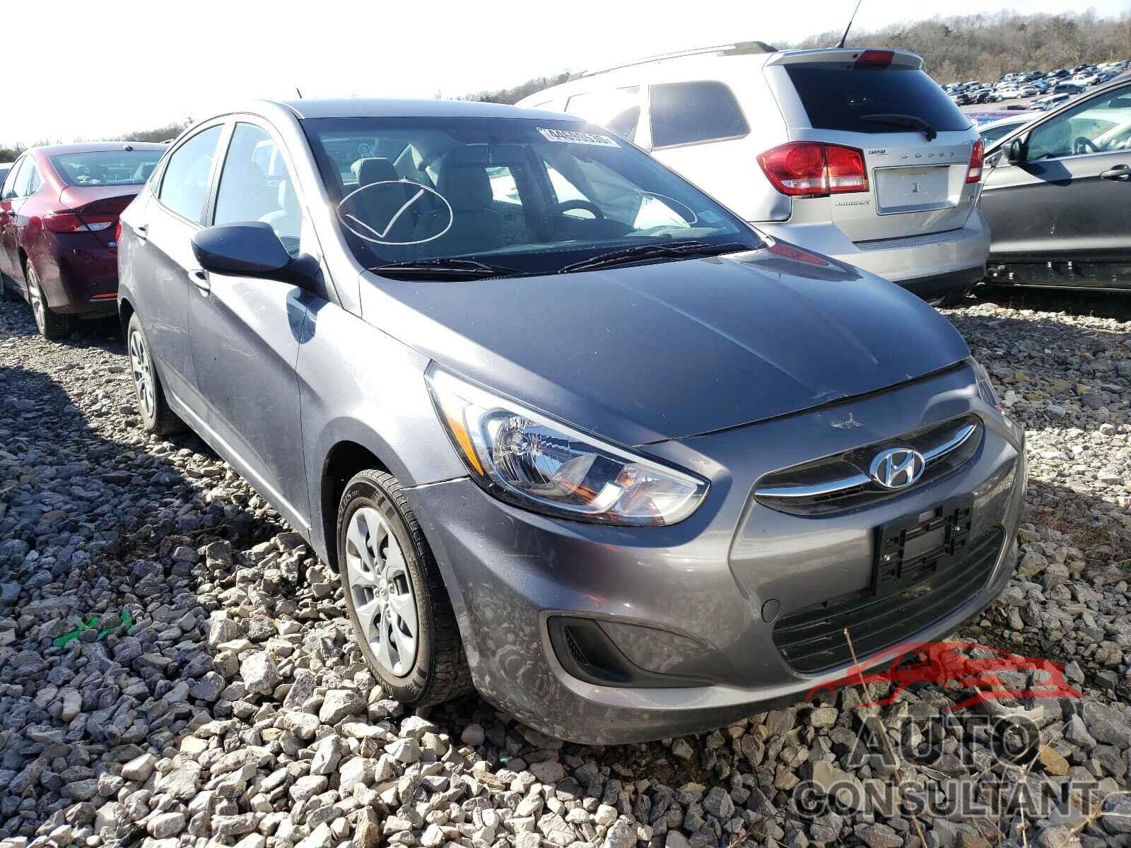 HYUNDAI ACCENT 2017 - KMHCT4AE6HU252423