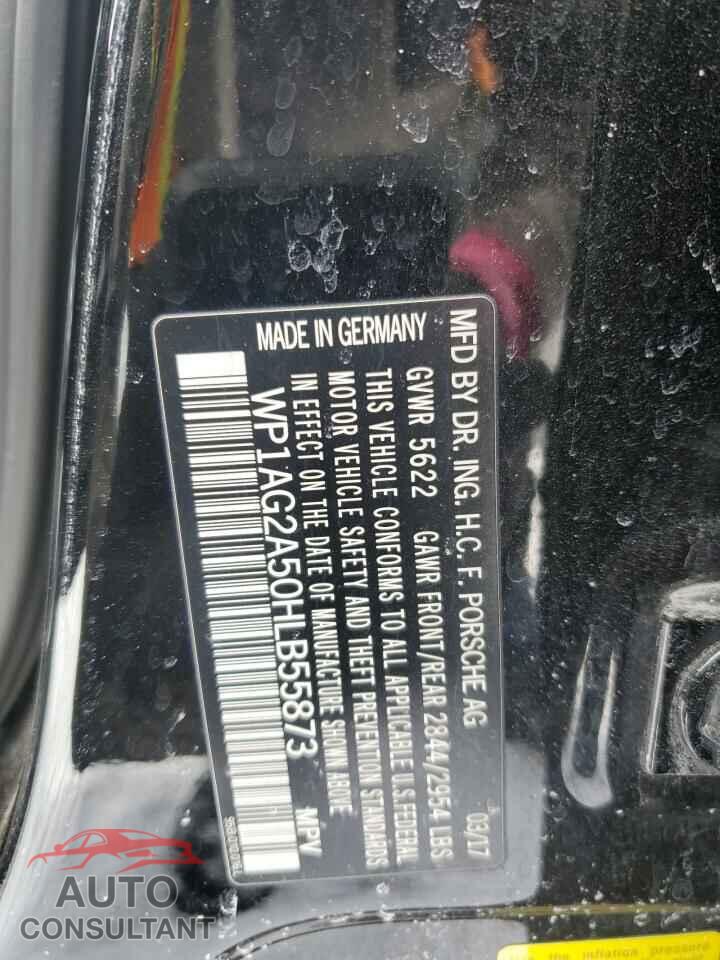 PORSCHE MACAN 2017 - WP1AG2A50HLB55873