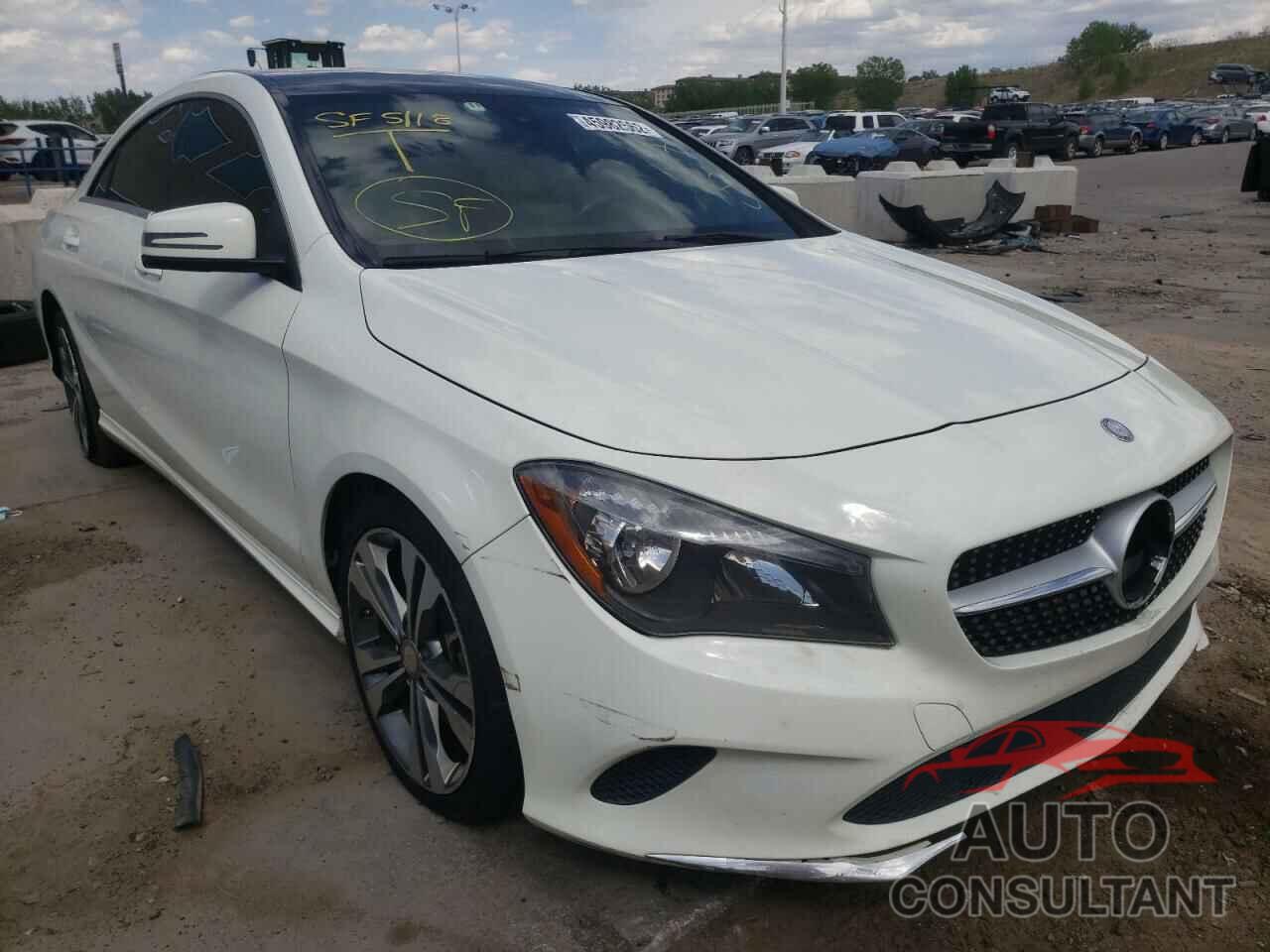 MERCEDES-BENZ CLA-CLASS 2017 - WDDSJ4EB7HN400553