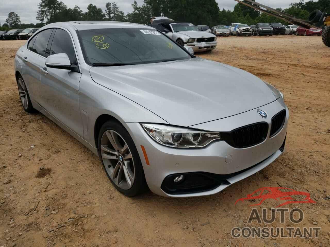 BMW 4 SERIES 2017 - WBA4F7C33HG788786