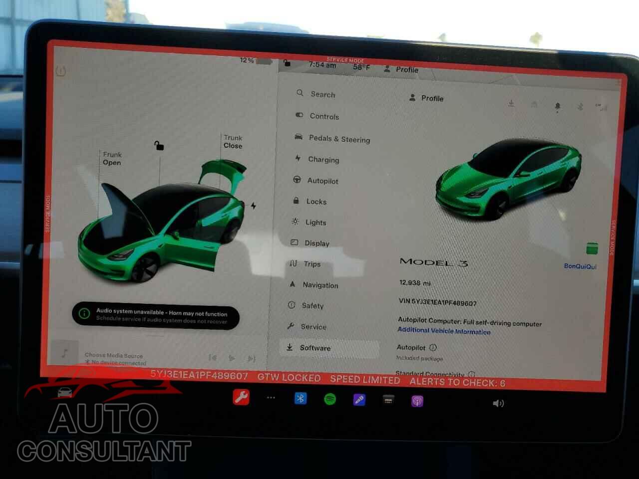 TESLA MODEL 3 2023 - 5YJ3E1EA1PF489607