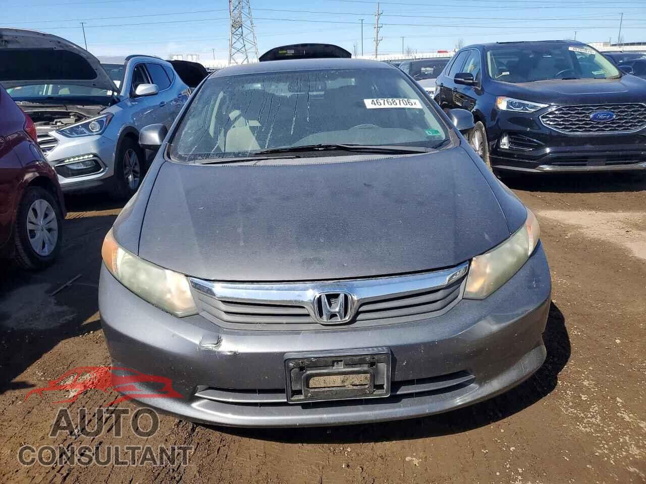 HONDA CIVIC 2012 - 2HGFB2F52CH584888