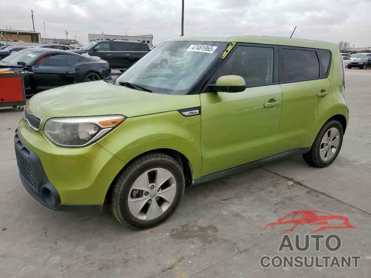 KIA SOUL 2015 - KNDJN2A21F7791172
