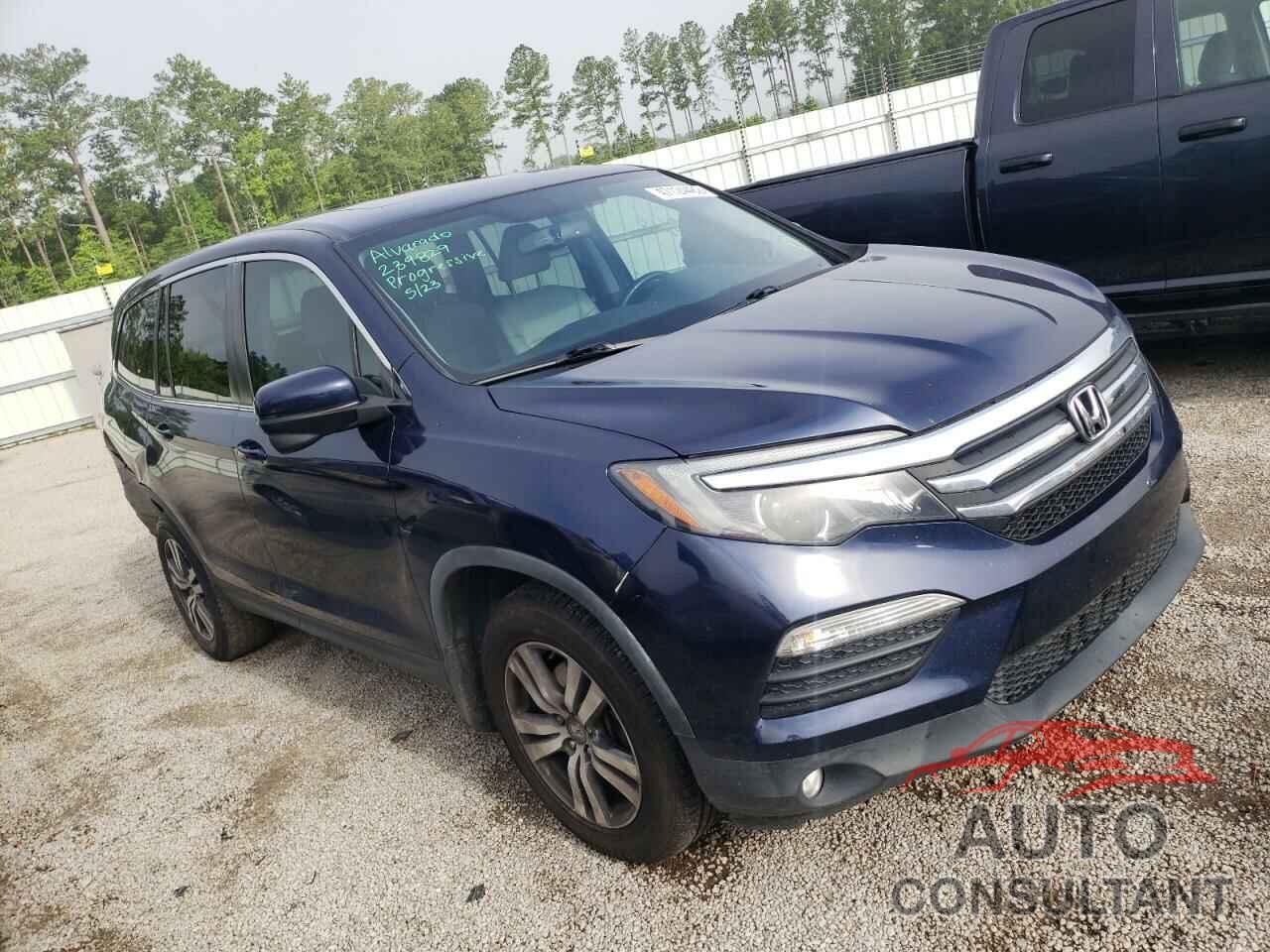 HONDA PILOT 2017 - 5FNYF6H80HB049663