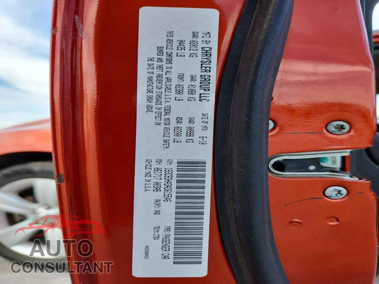 DODGE CALIBER 2010 - 1B3CB3HA3AD615546