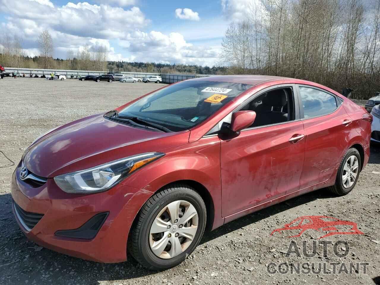 HYUNDAI ELANTRA 2016 - 5NPDH4AE1GH734851