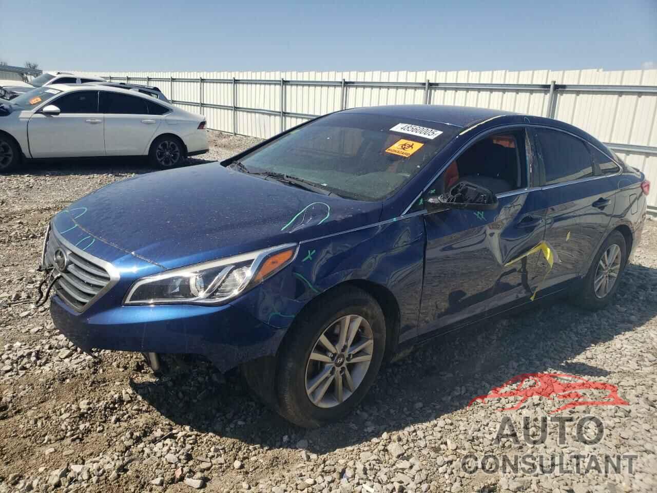 HYUNDAI SONATA 2017 - 5NPE24AF7HH541412