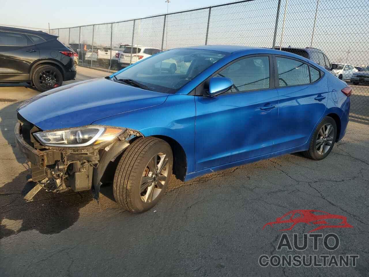 HYUNDAI ELANTRA 2017 - KMHD84LF9HU188499