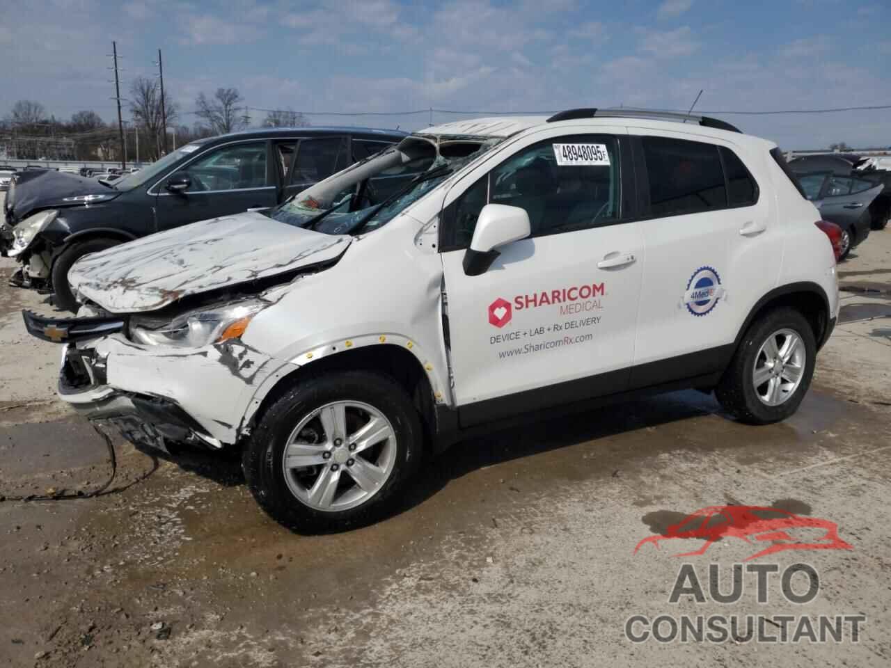 CHEVROLET TRAX 2022 - KL7CJPSM0NB530710