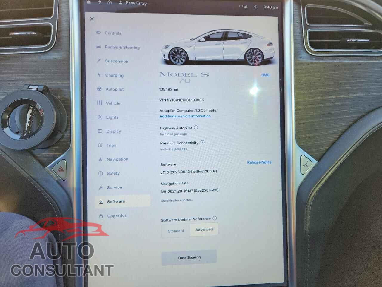 TESLA MODEL S 2016 - 5YJSA1E16GF133905