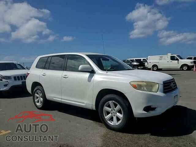TOYOTA HIGHLANDER 2009 - JTEDS41A092089527