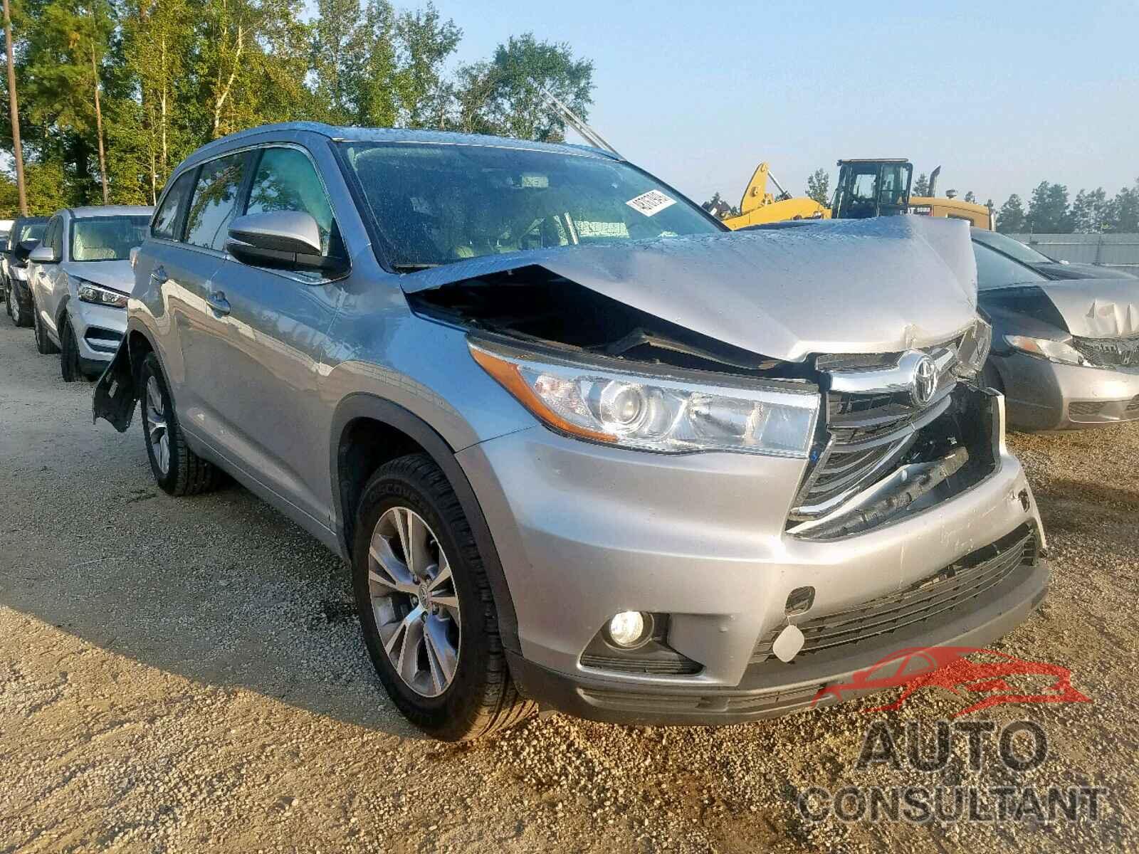 TOYOTA HIGHLANDER 2015 - 5TDKKRFH4FS080929
