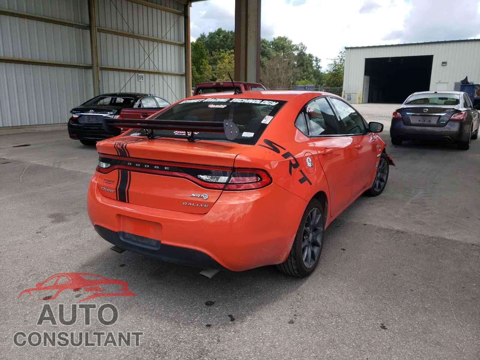 DODGE DART 2016 - 1C3CDFFA4GD796196