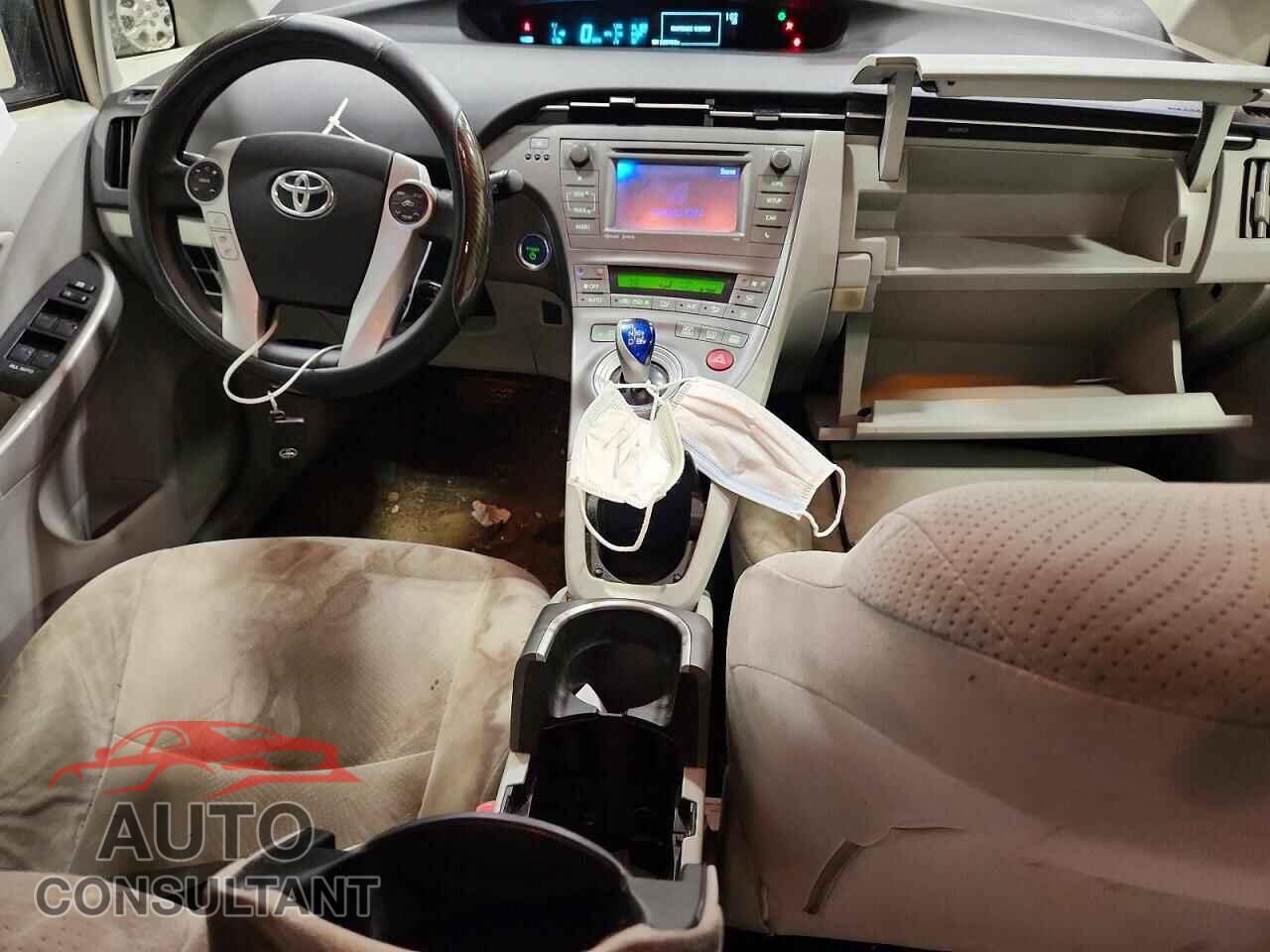 TOYOTA PRIUS 2012 - JTDKN3DU7C5408043