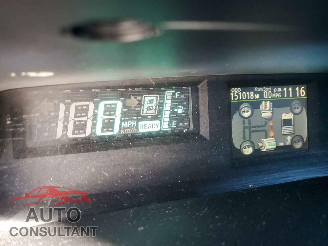 TOYOTA PRIUS 2013 - JTDKDTB38D1546292