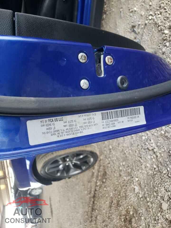 DODGE CHALLENGER 2019 - 2C3CDZAG8KH506535