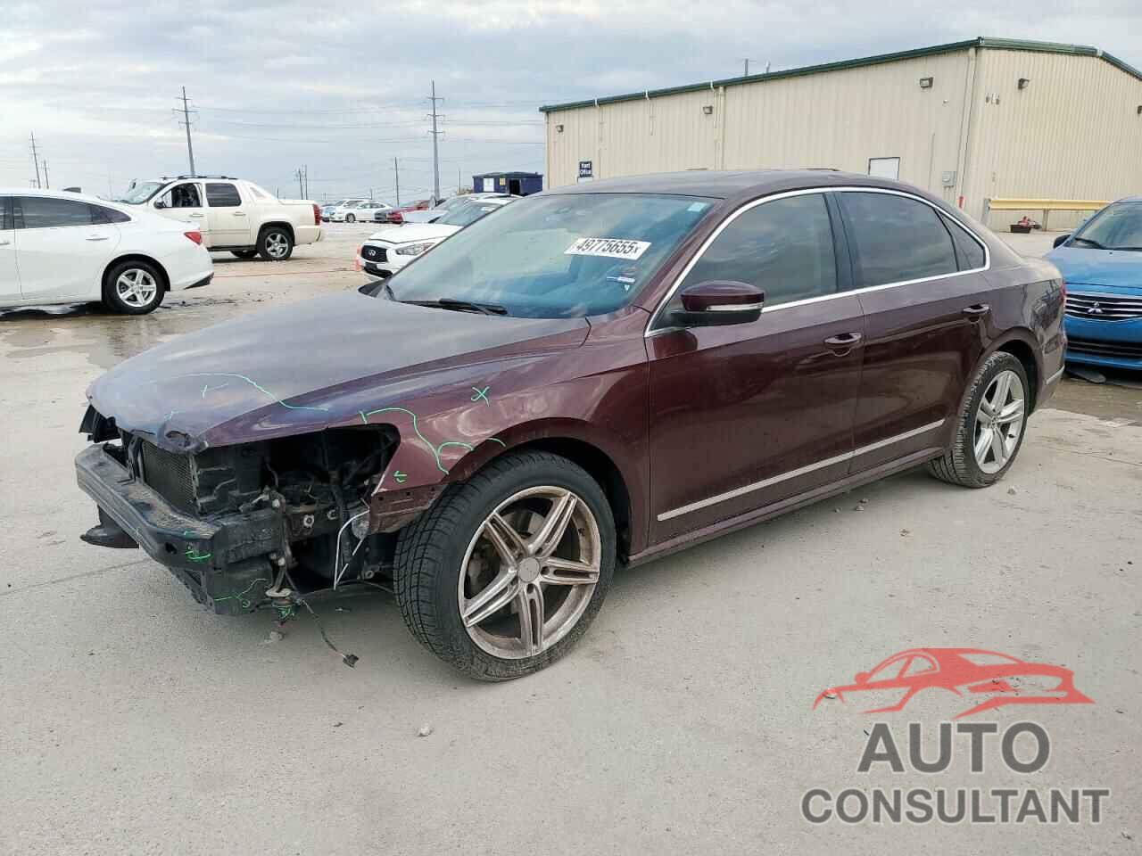 VOLKSWAGEN PASSAT 2014 - 1VWCN7A3XEC082483
