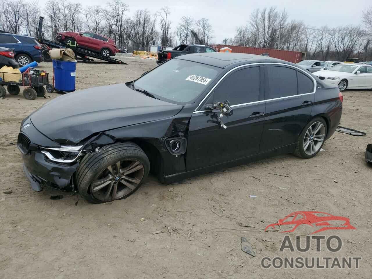 BMW 3 SERIES 2017 - WBA8E1C58HK895185