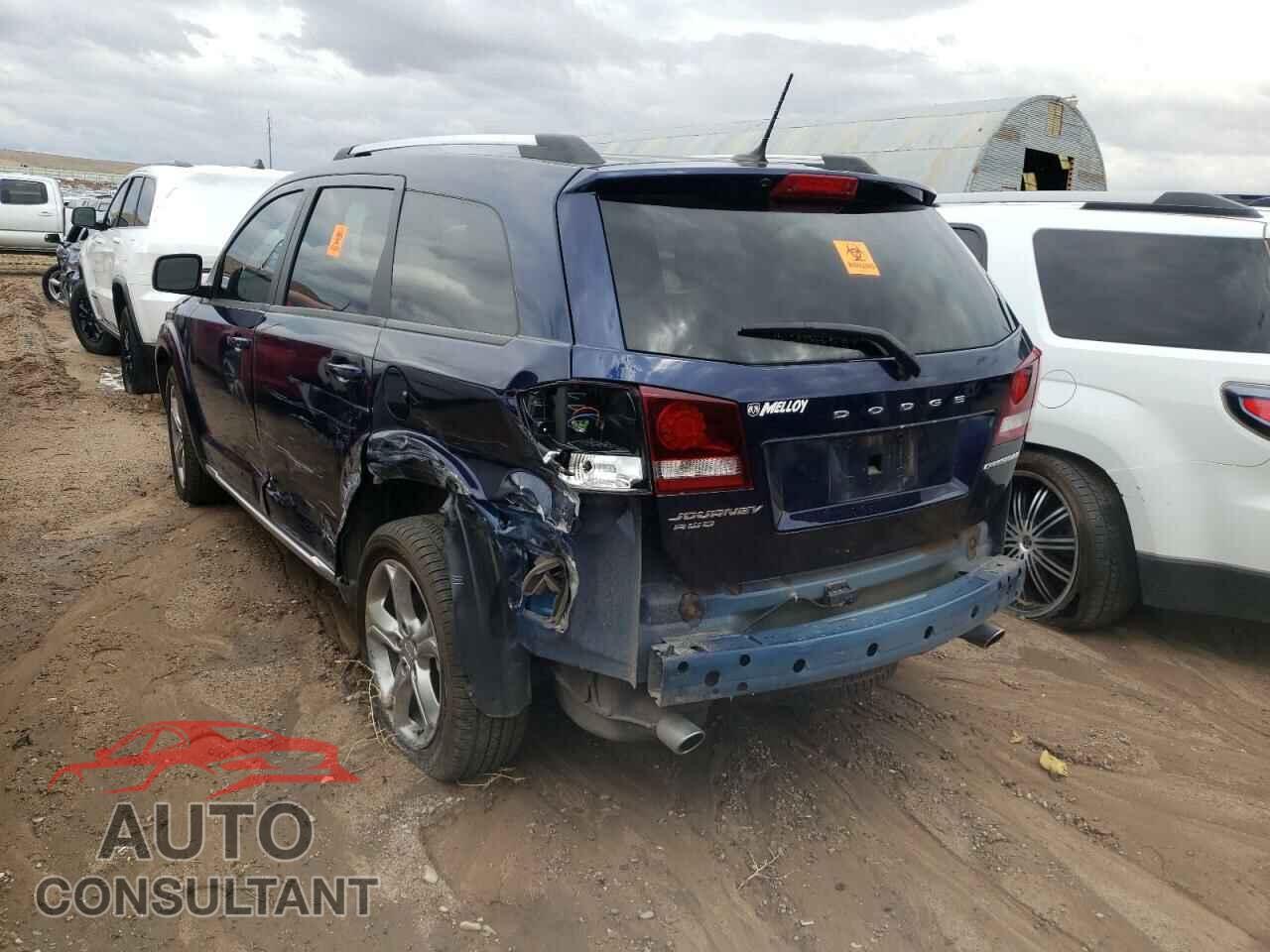DODGE JOURNEY 2017 - 3C4PDDGG9HT623581