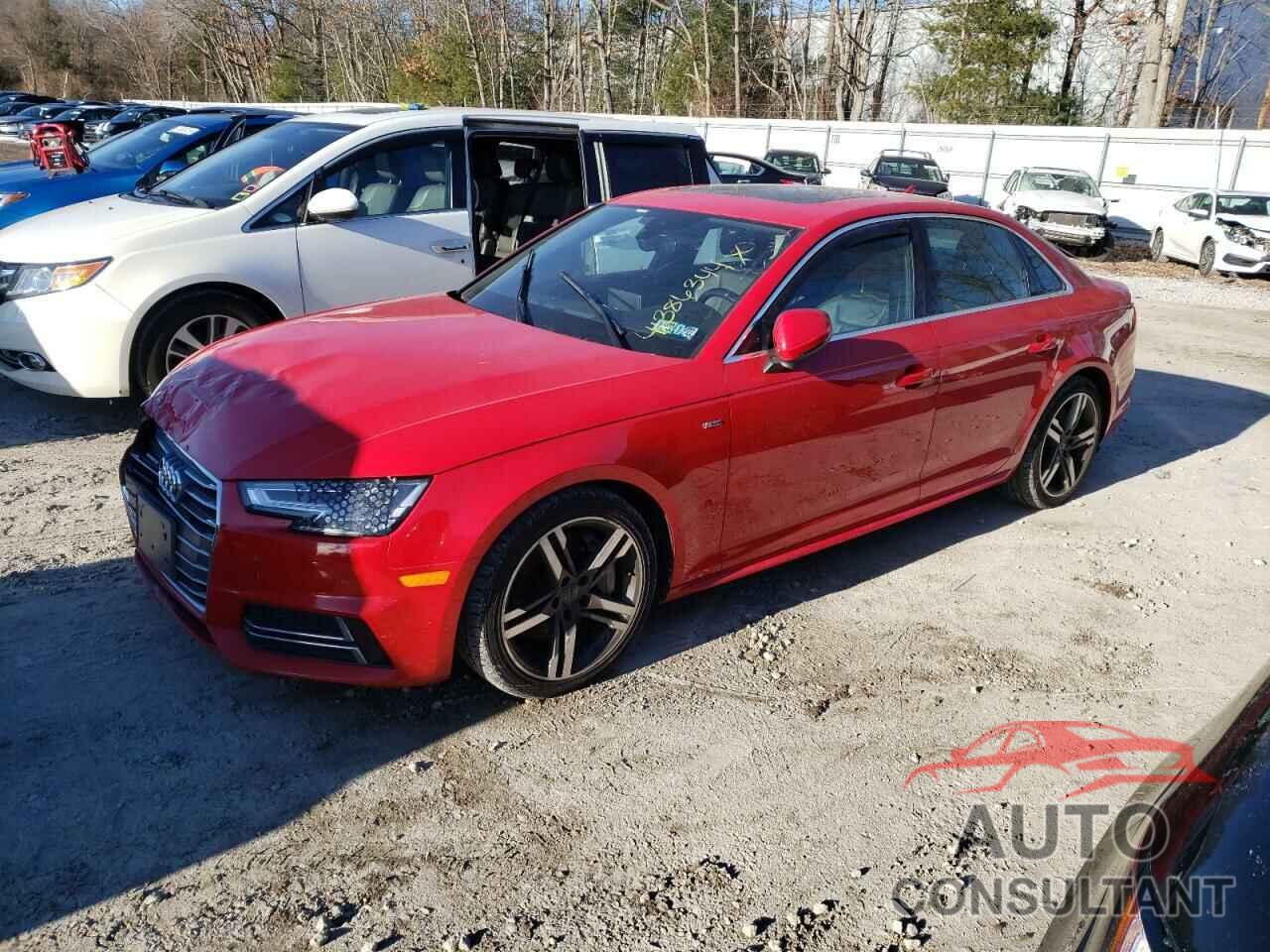 AUDI A4 2017 - WAUENAF47HN022225