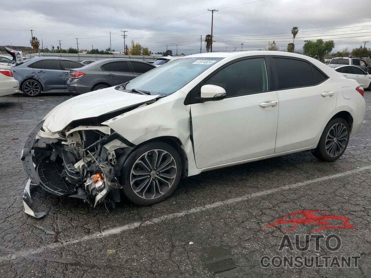 TOYOTA COROLLA 2016 - 5YFBURHE8GP465160