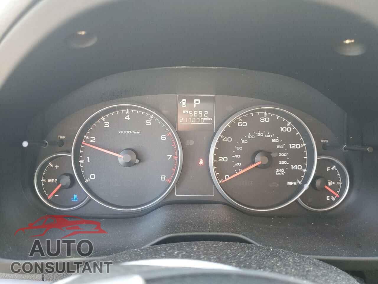 SUBARU OUTBACK 2014 - 4S4BRBAC4E3284222
